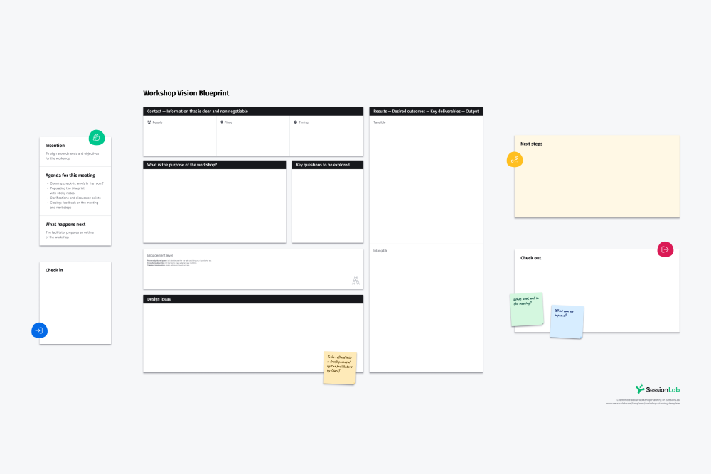 Workshop Planning Template